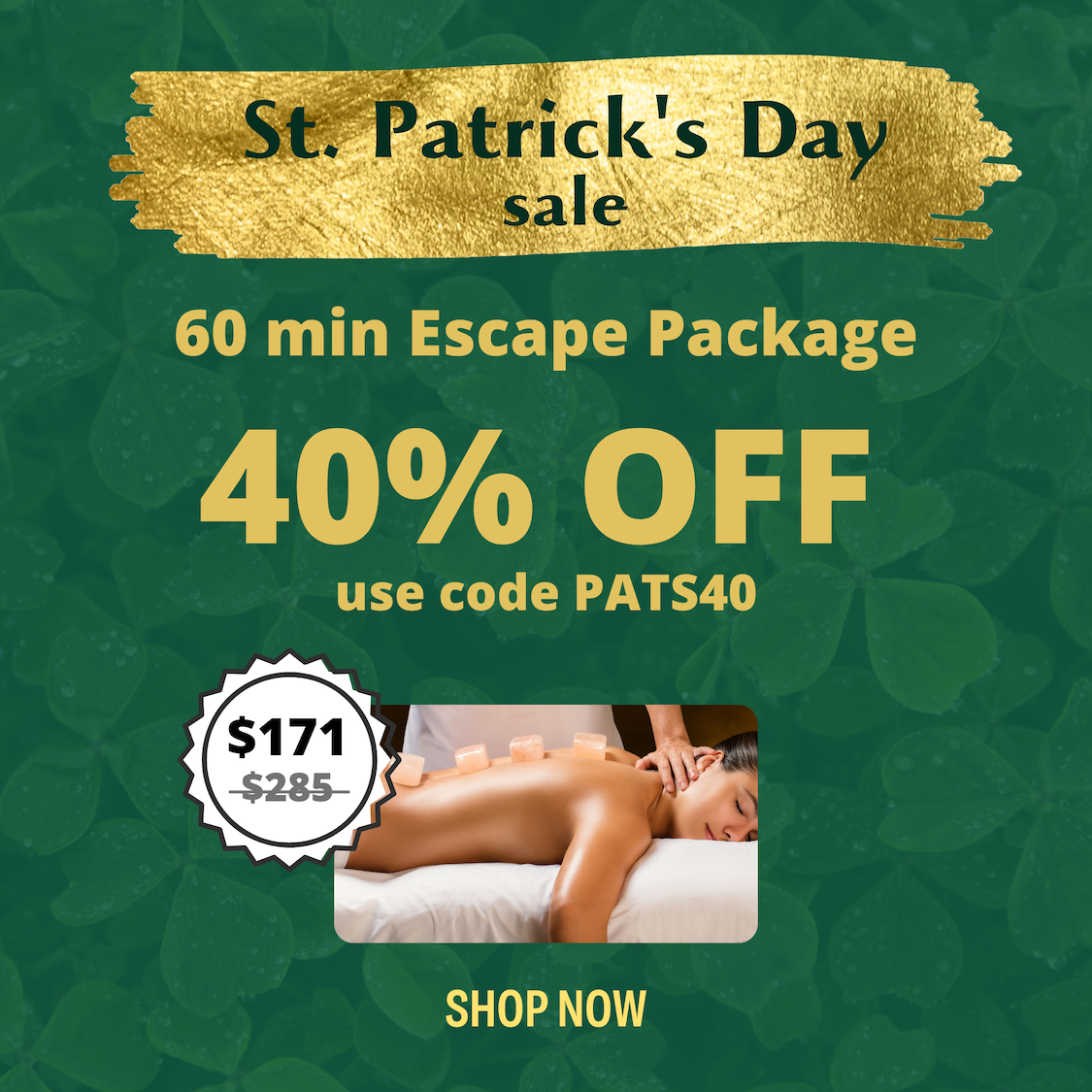 St. Patrick's Day Sale Instagram Post(1)